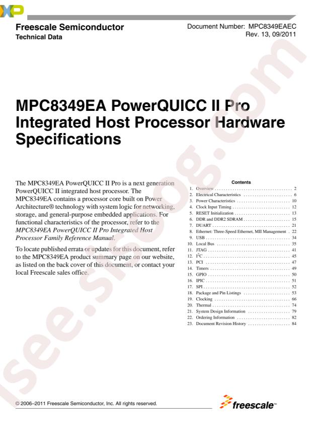 MPC8349ECVVAGDB