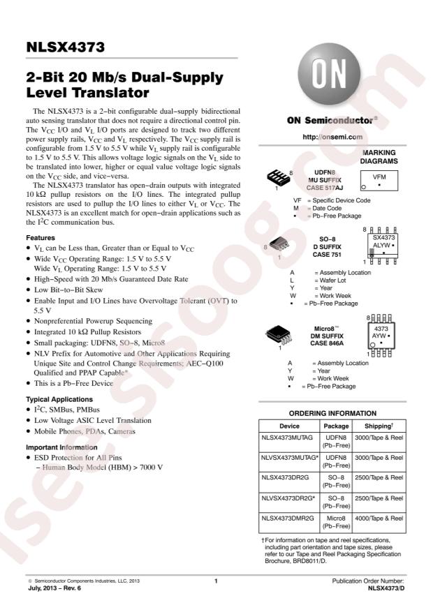 NLSX4373DR2G