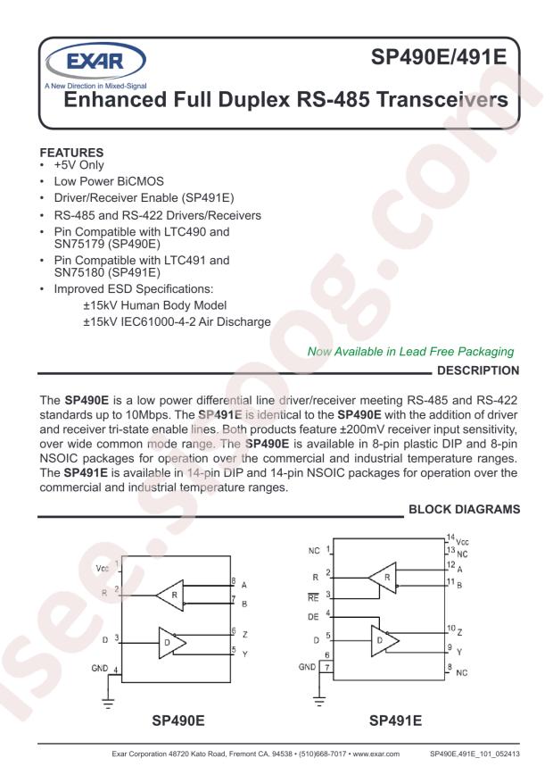 SP491EEN-L/TR