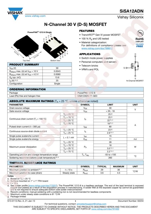 SISA12ADN-T1-GE3