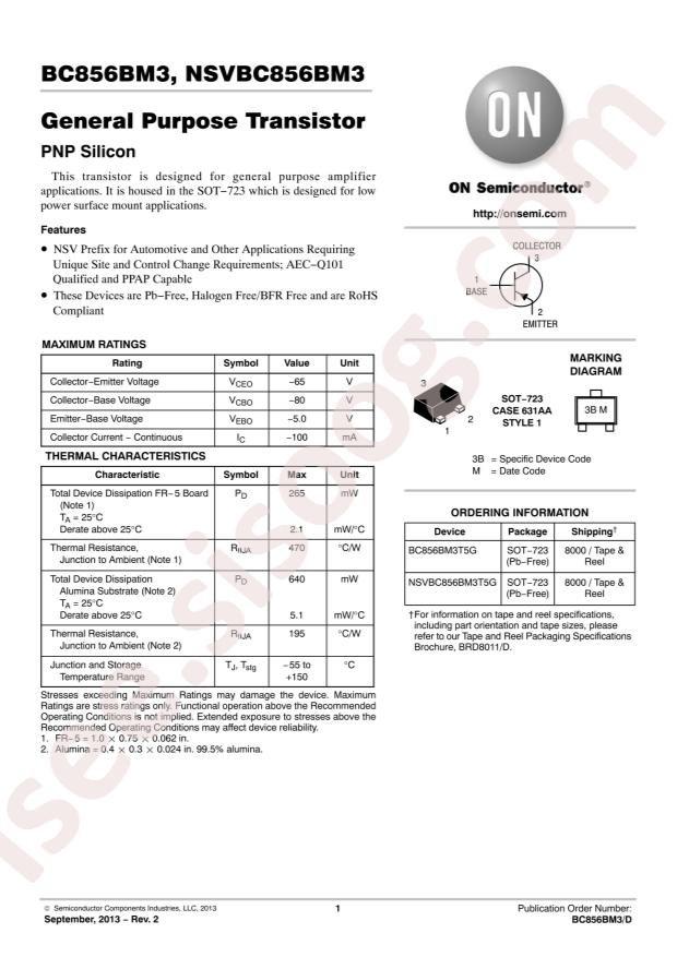 BC856BM3T5G