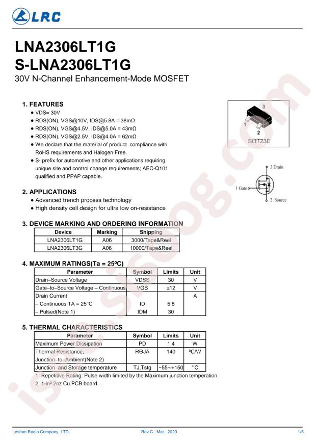 LNA2306LT1G