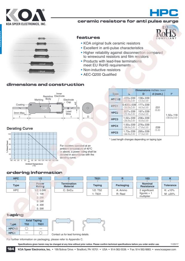 HPC1/2CT52A102K