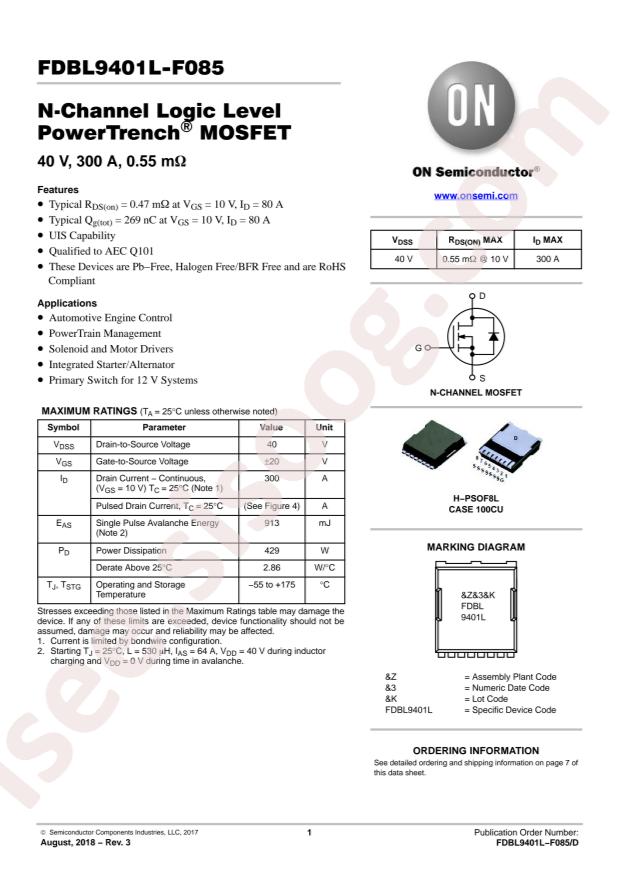 FDBL9401L-F085