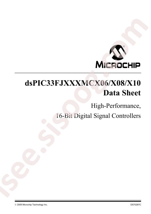 dsPIC33FJ256MC510-I/PF