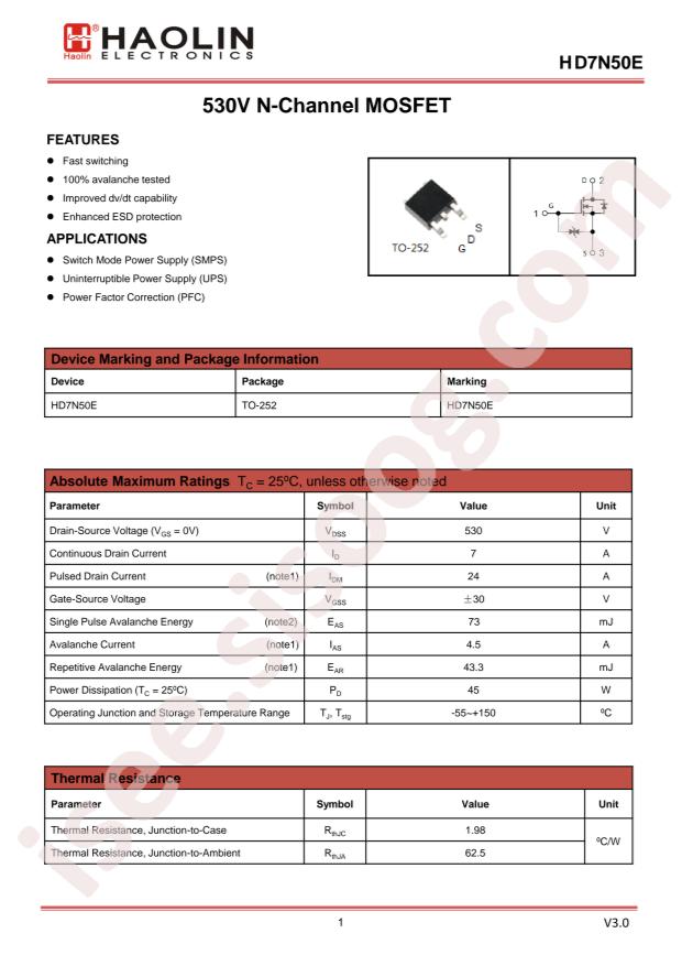 HD7N50E(BHB)