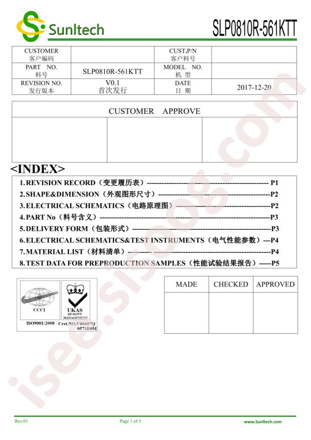 SLP0810R-561KTT