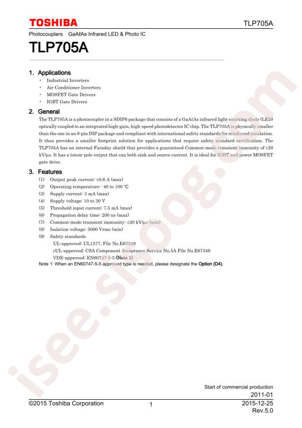 TLP705A(F)