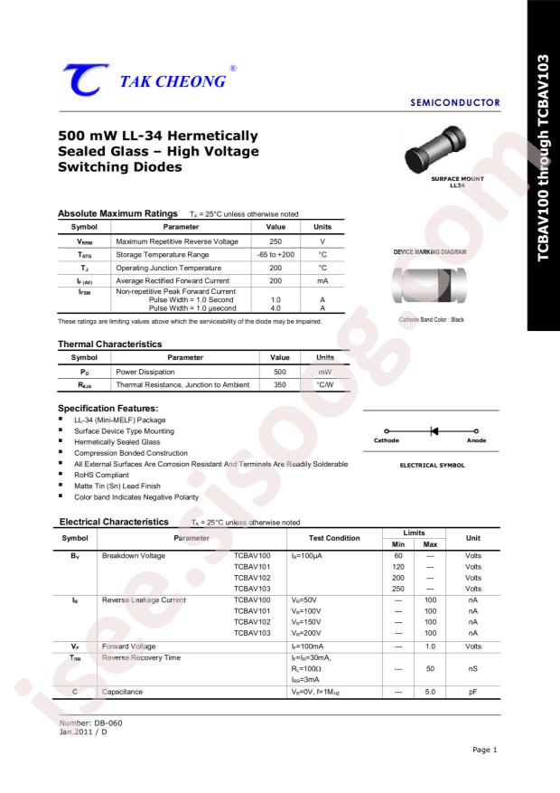 TCLLBAV103TR