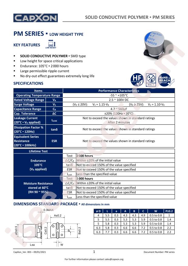 PM101M016E058PTR