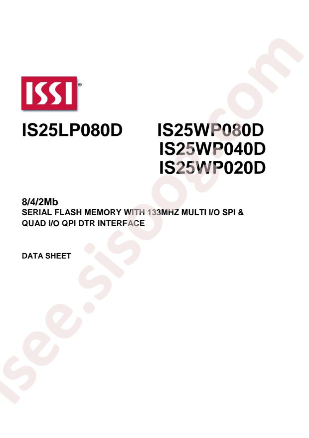 IS25WP080D-JNLE