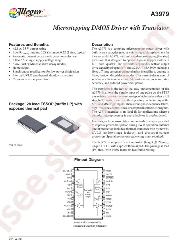 A3979SLPTR-T