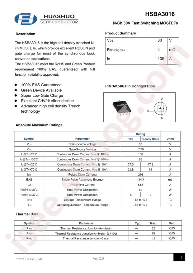 HSBA3016