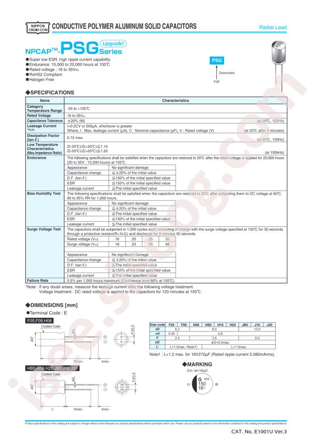 APSG250ELL820MF08S