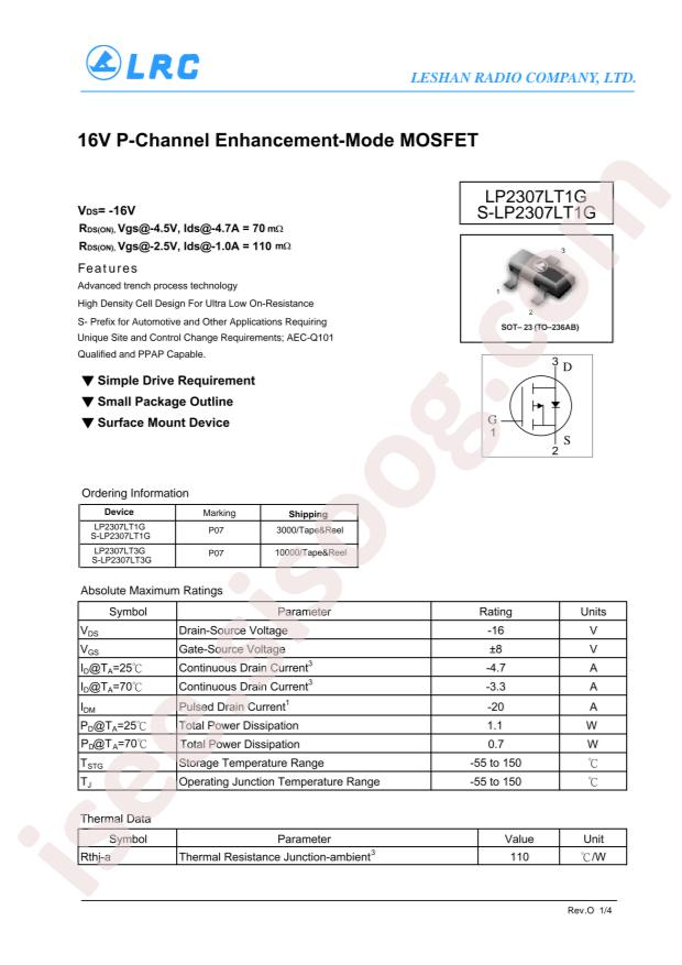 LP2307LT1G