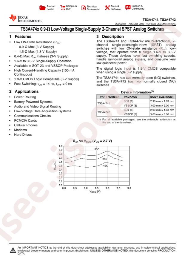 TS3A4742DCNR