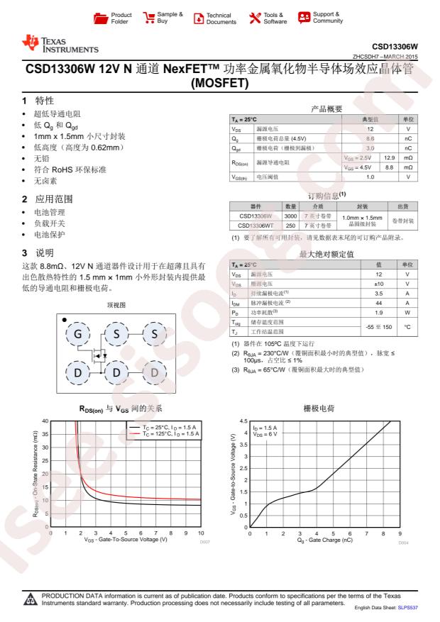 CSD13306WT