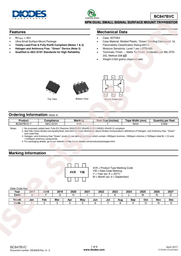 BC847BVC-7