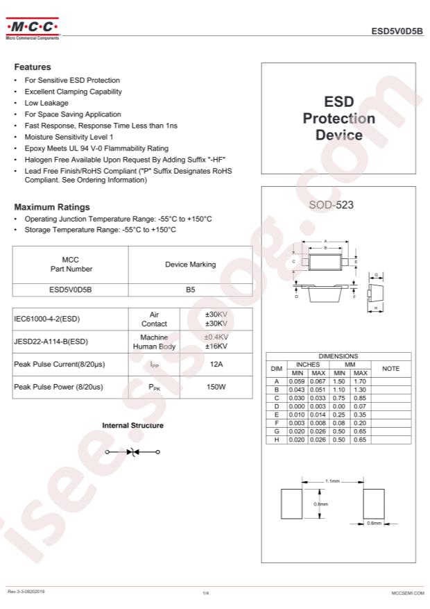 ESD5V0D5B-TP