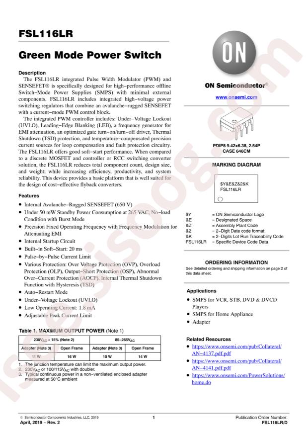 FSL116LR