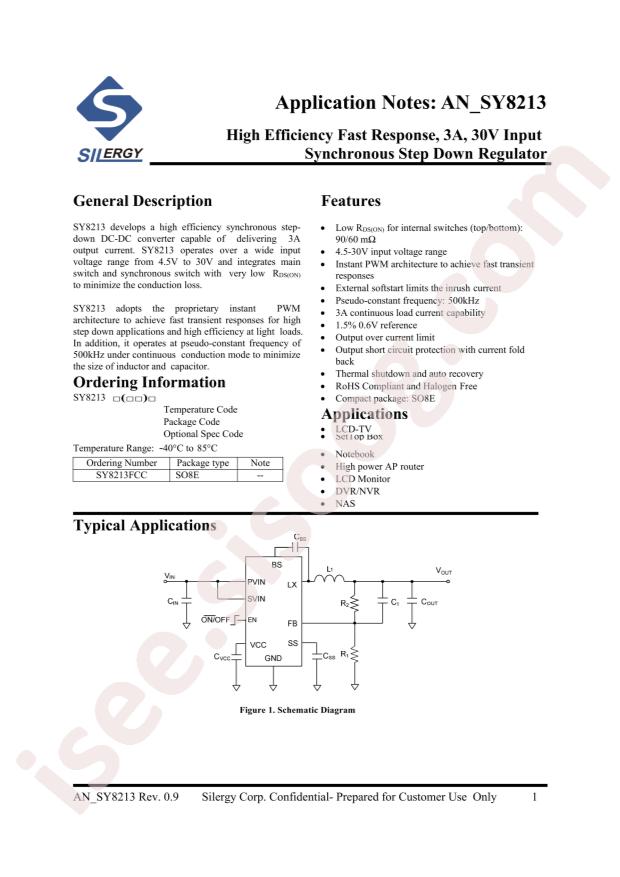 SY8213FCC