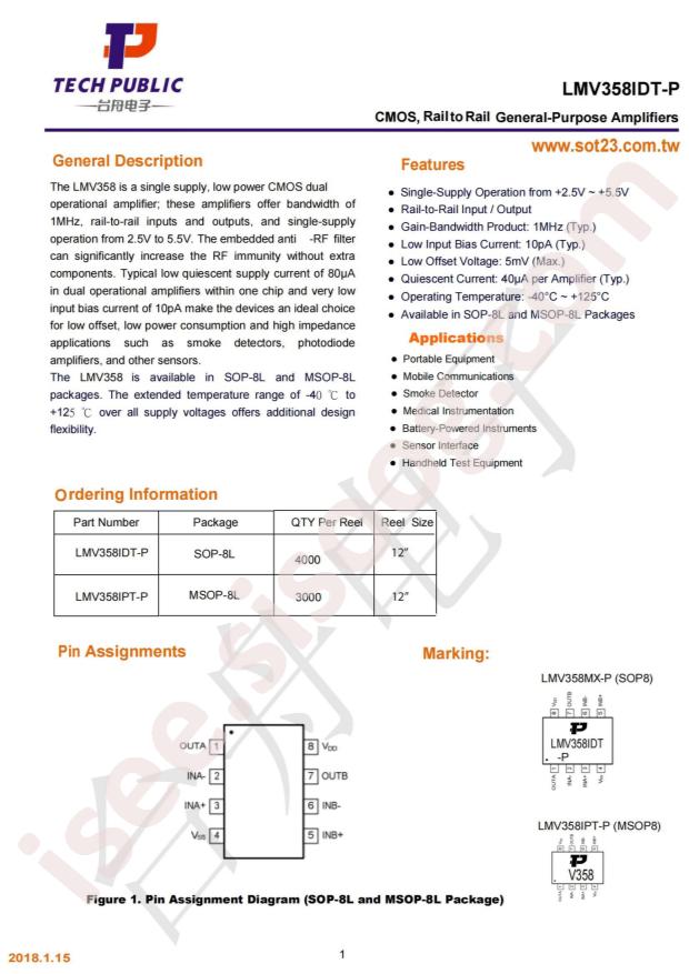 LMV358IDT-P