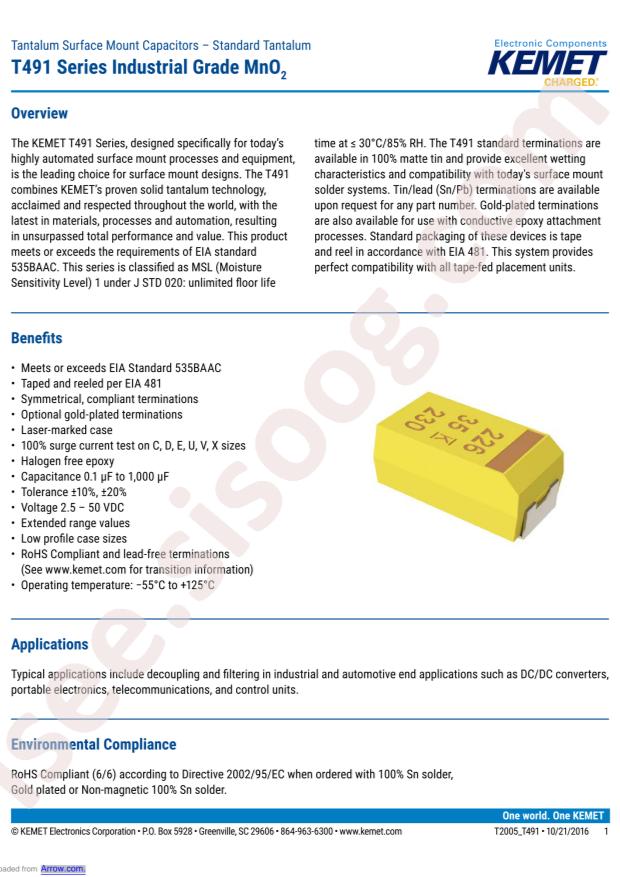 T491B476M010AT