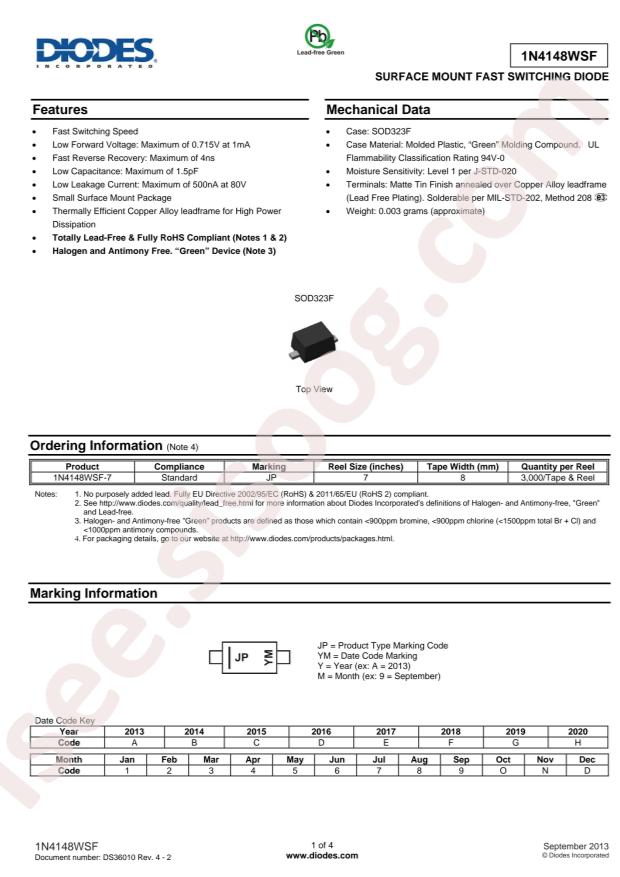1N4148WSF-7
