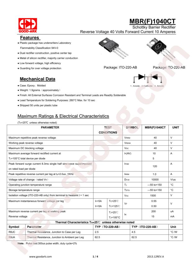 MBR1040CT