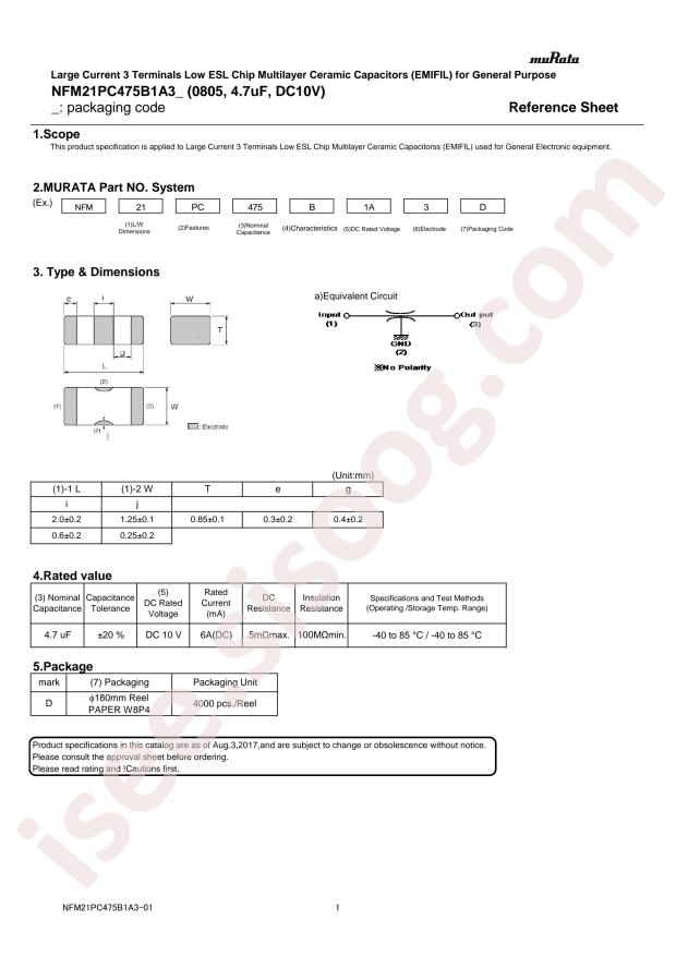 NFM21PC475B1A3D