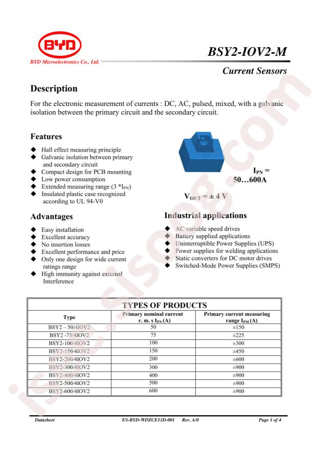 BSY2-600/4IOV2