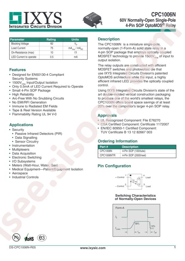 CPC1006NTR