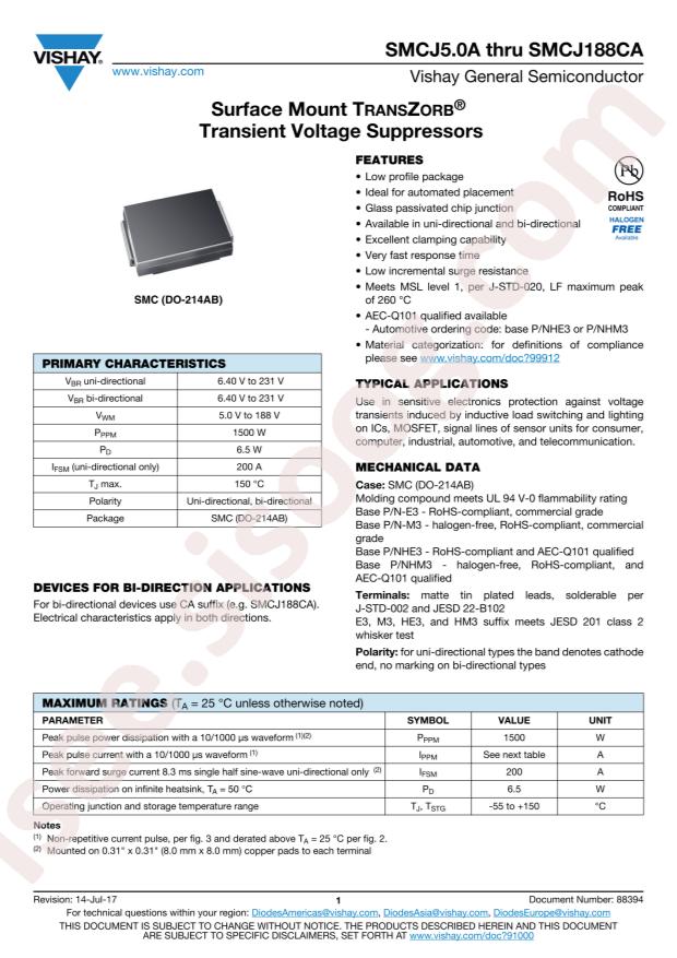 SMCJ26CA-E3/57T