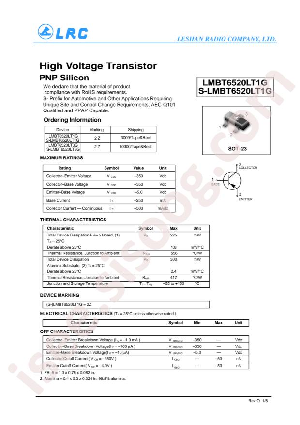 LMBT6520LT1G