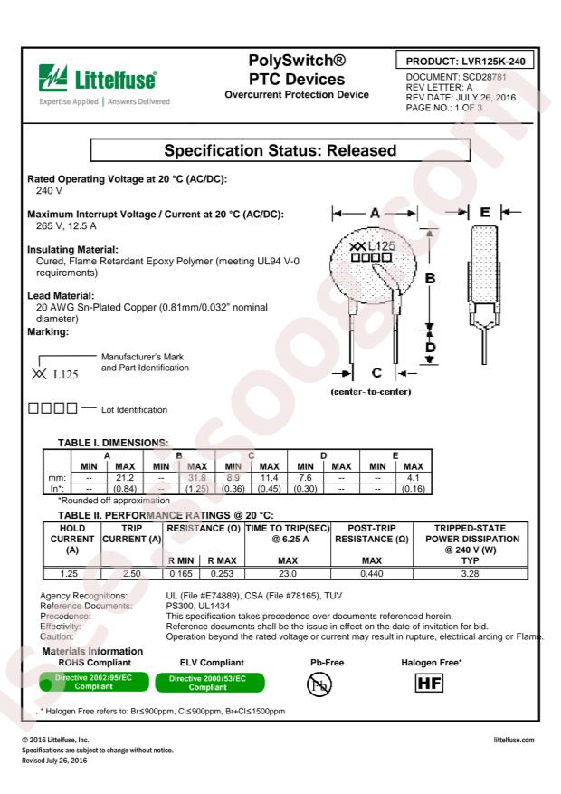 LVR125K-240