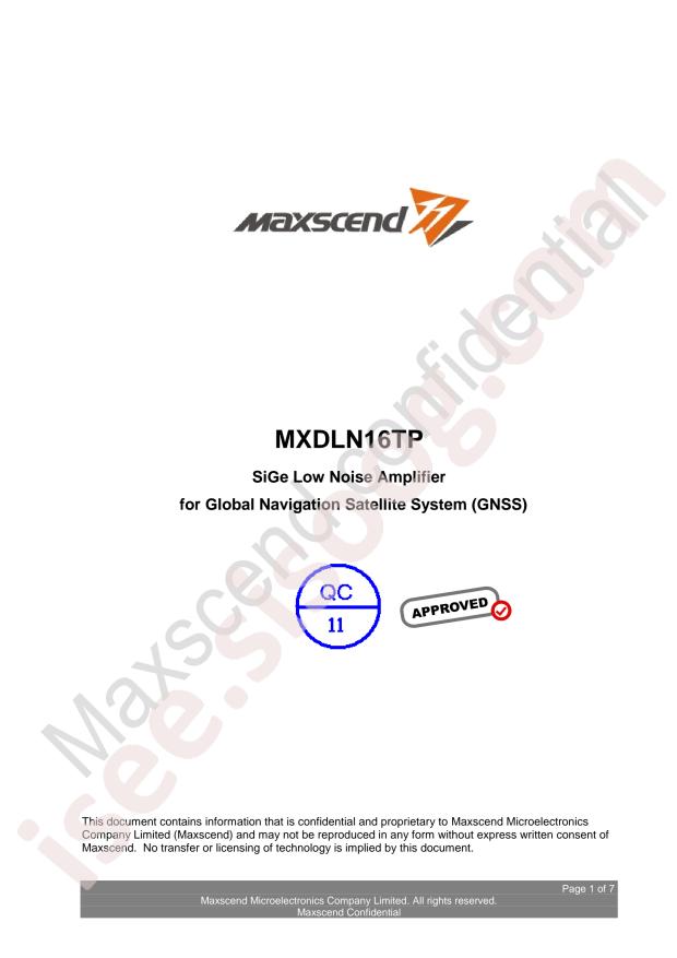 MXDLN16TP