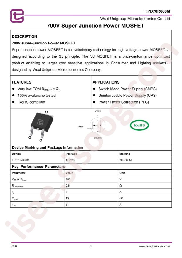 TPD70R600M