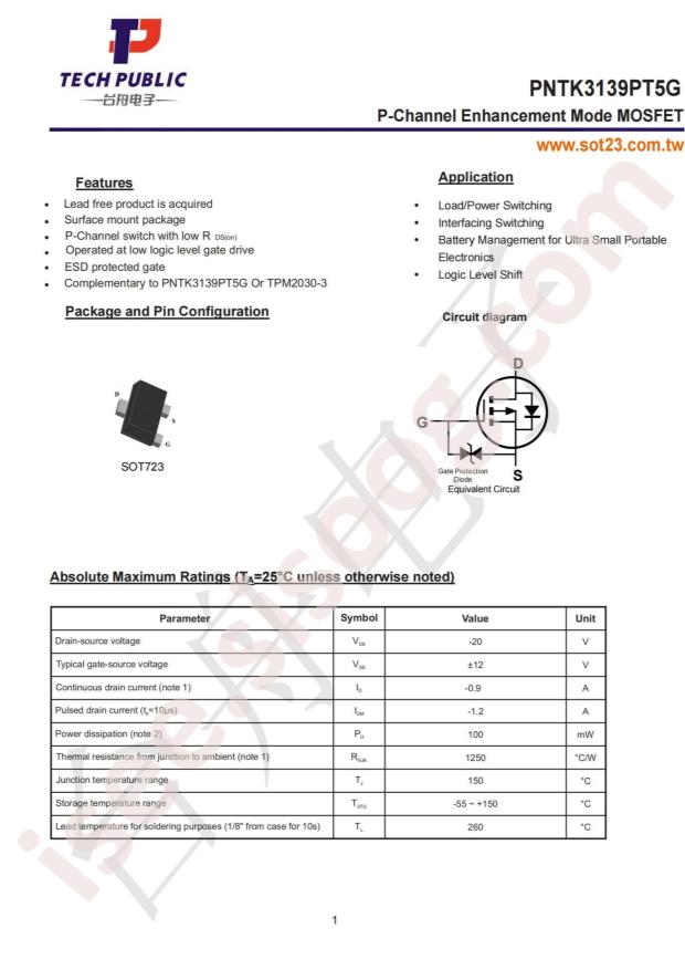 PNTK3139PT5G