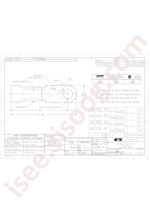 TE Connectivity 8-52041-5