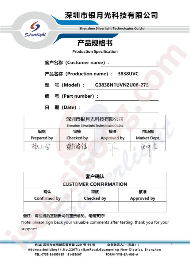 G3838N1UVN2U06-275nm