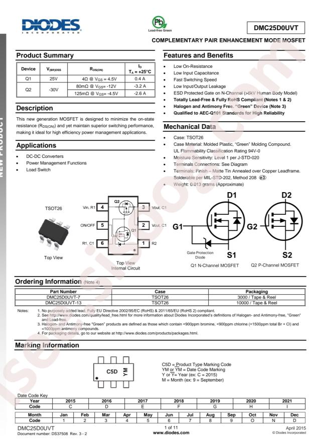 DMC25D0UVT-7