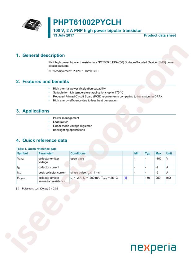PHPT61002PYCLHX