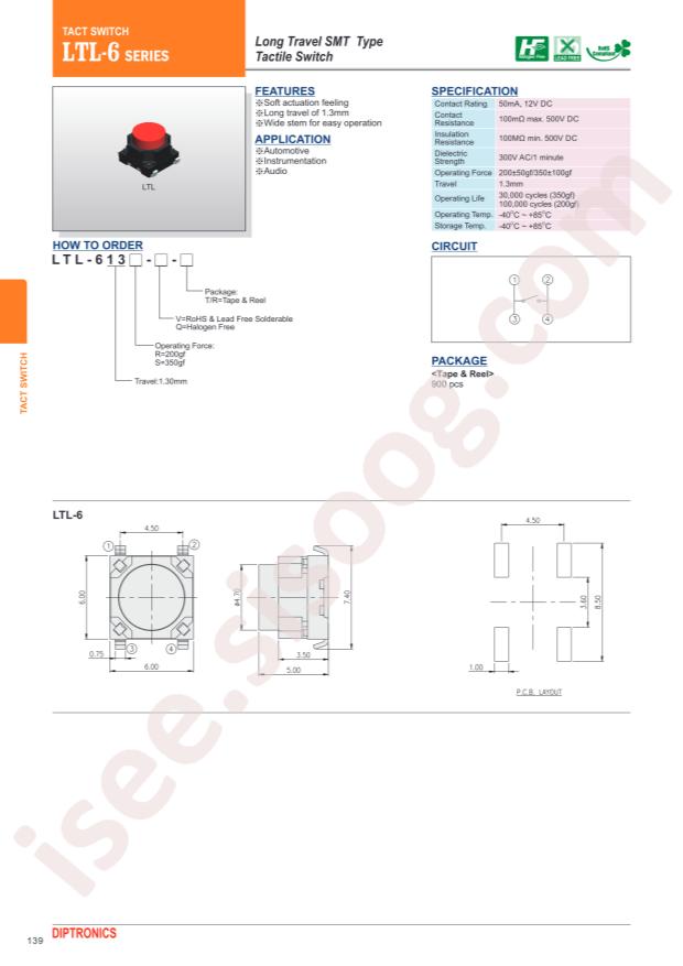 LTL-613R-V-T/R