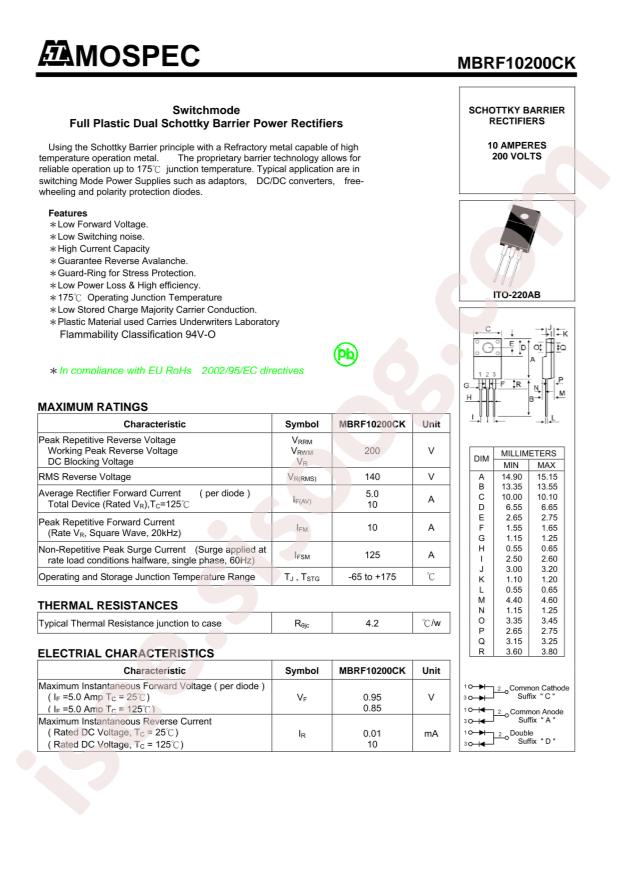 MBRF10200CK
