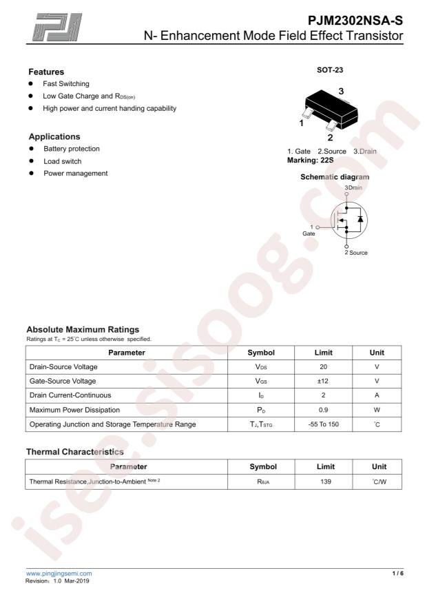PJM2302NSA-S