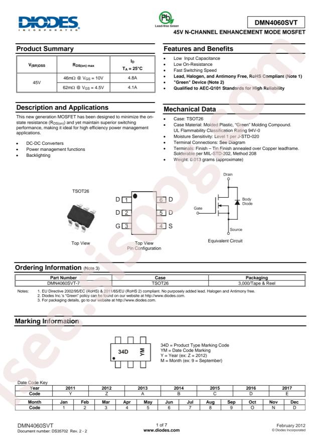 DMN4060SVT-7