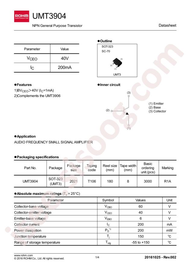 UMT3904T106