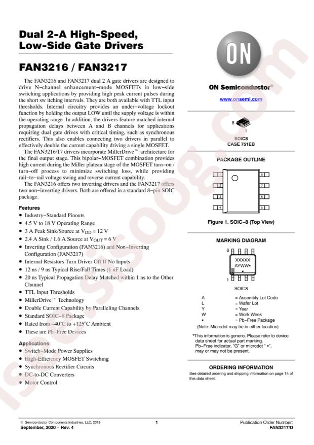 FAN3216TMX