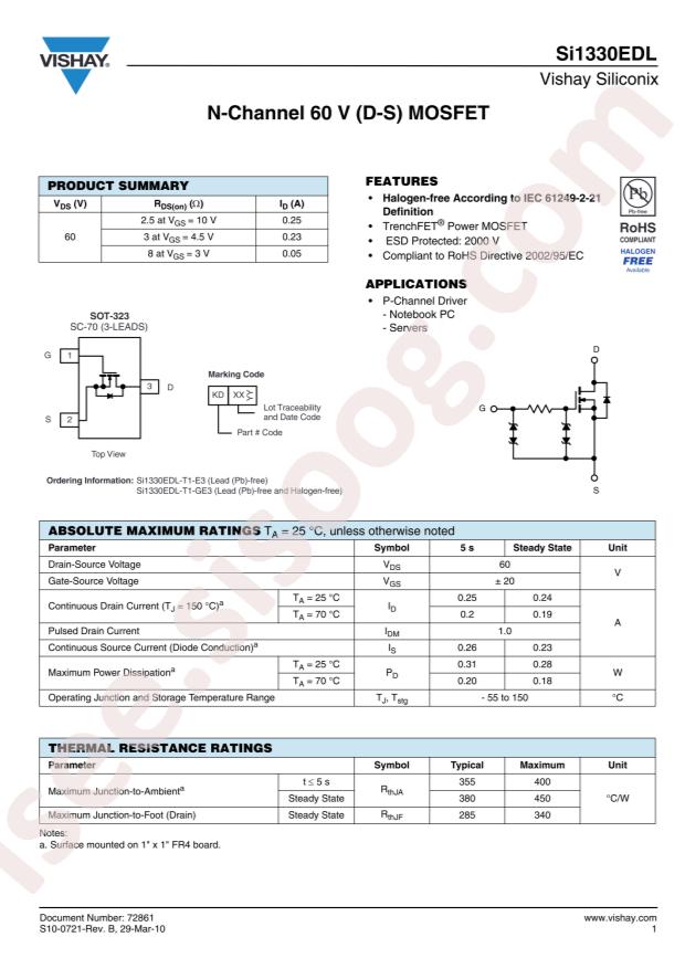 SI1330EDL-T1-GE3