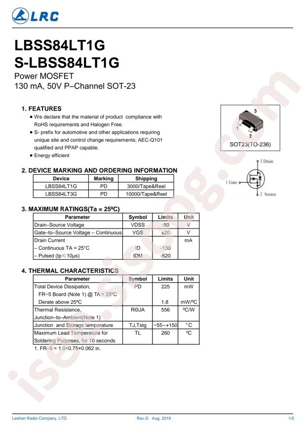 S-LBSS84LT1G
